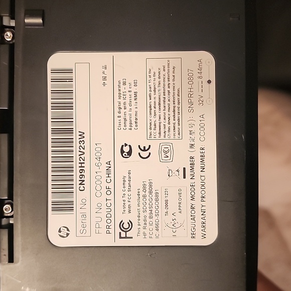 HP Photosmart A646 mobile printer - Picture 7 of 8